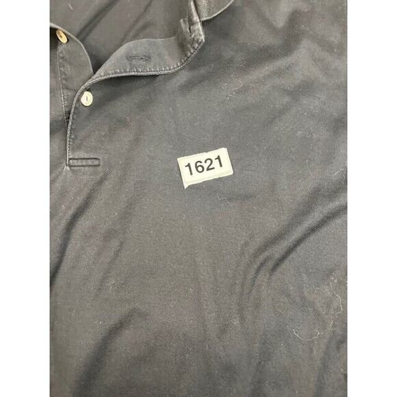 Peter Millar Men's Black Solid Performance Jersey Polo Shirt Size Large - Picture 5 of 5